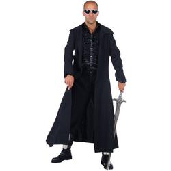 Matrix Kostuum | Zwarte Mantel Matrix Filmheld | XL | Carnaval kostuum |  